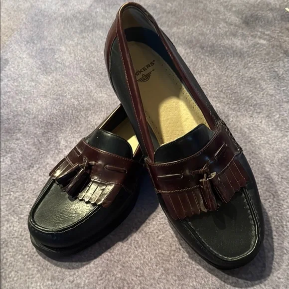 Dockers | Shoes | Skechers Mens Black And Brown Loafers 